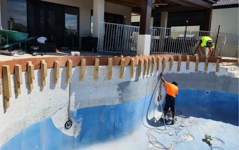 Palm beach Gold Coast pool restoration project Palm beach Gold Coast pool restoration project