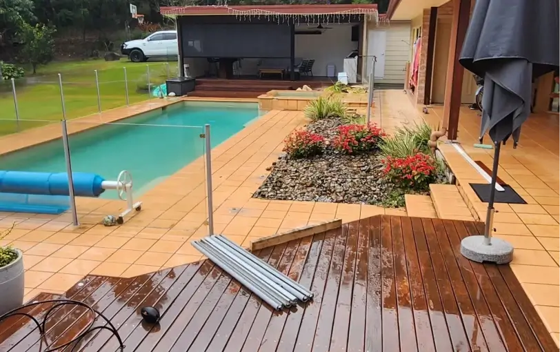 Pool area renovation in Southport QLD Pool area renovation in Southport QLD