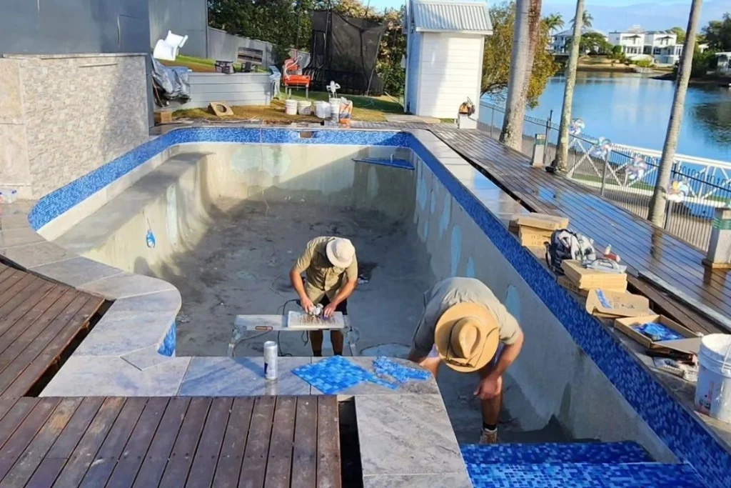 Applying the new surface finish