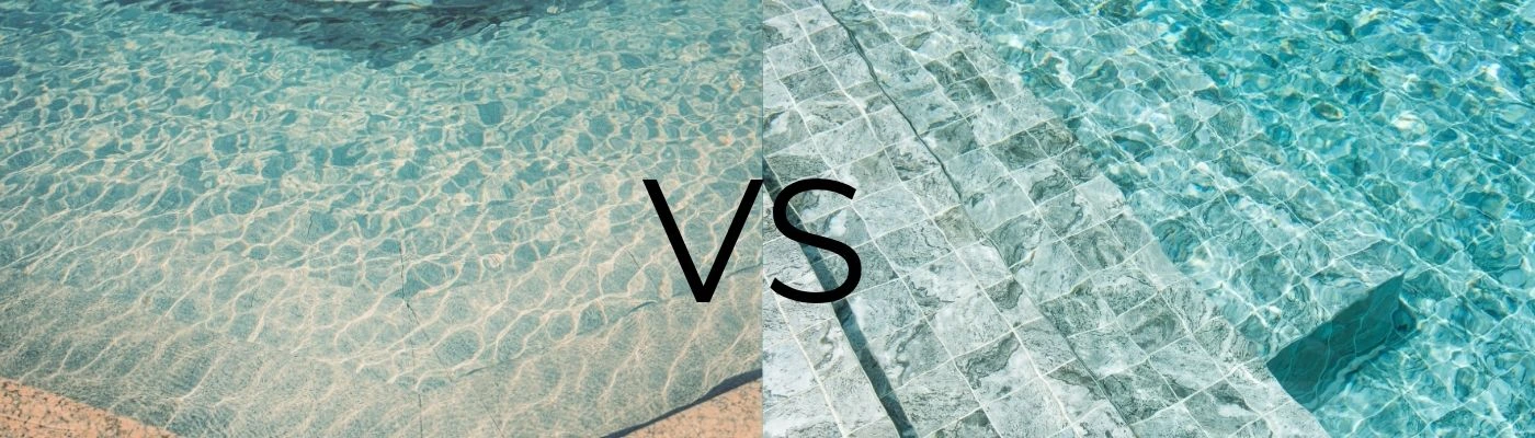 pebblecrete vs pool tiling pebblecrete vs pool tiling